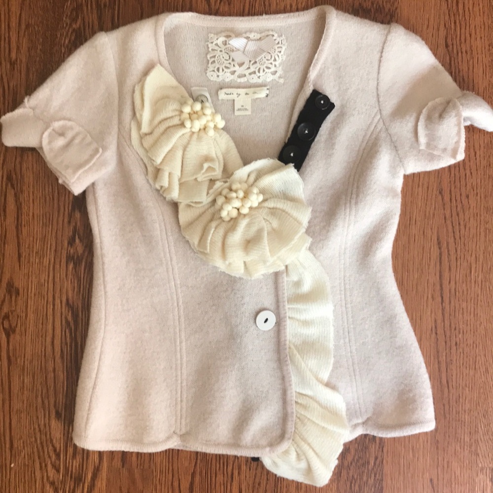 Anthropology French Inspired Knit Jacket
